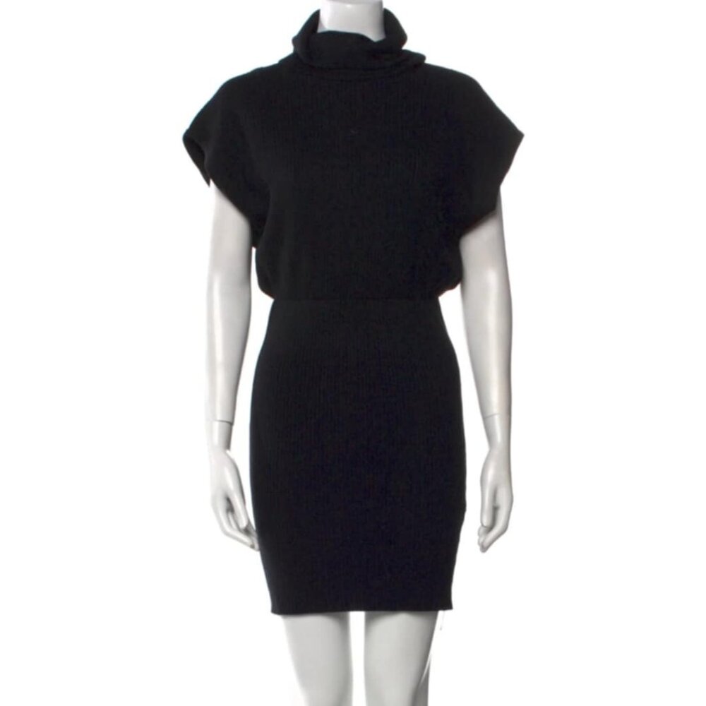 Alice + Olivia Wool Knee-Length Dress Size: XS
